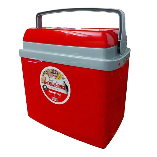 [5574] Conservadora 34L Gemplast - Rojo