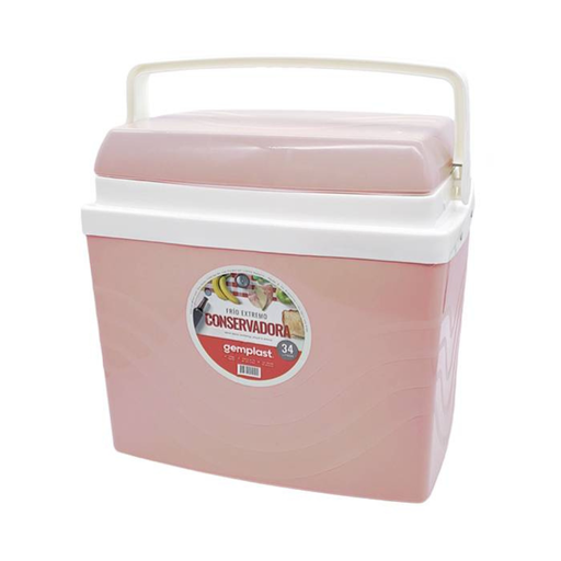 [5576] Conservadora 34L Gemplast - Rosa Coral