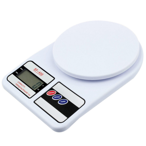 [Bal-coci-10kgB] Balanza de cocina digita 10kg - BLANCA
