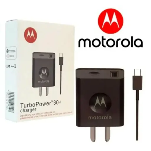 [C1502] Cargador Motorola con cable en caja