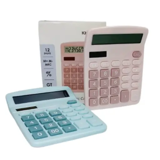 [837] Calculadora Colores 12 digitos
