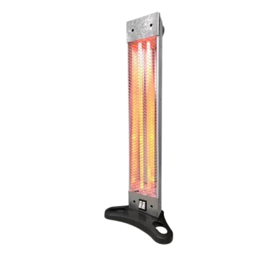 [VER1200] Estufa cuarzo 2 Velas 1200w Vertical Reforzada
