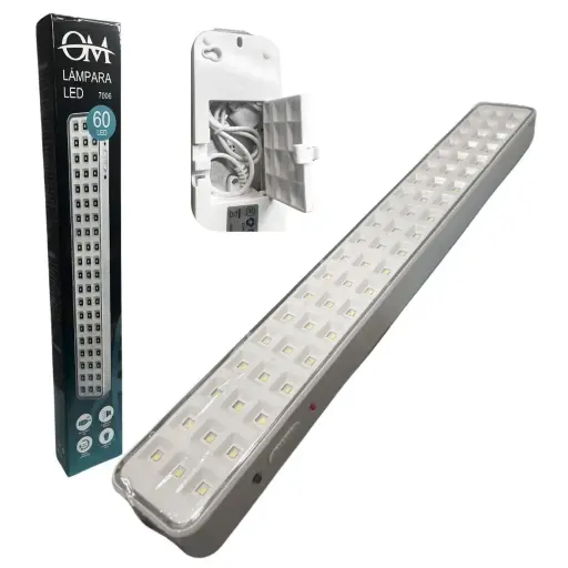 [OM7006] Luz de emergencia 60 Led - OM 